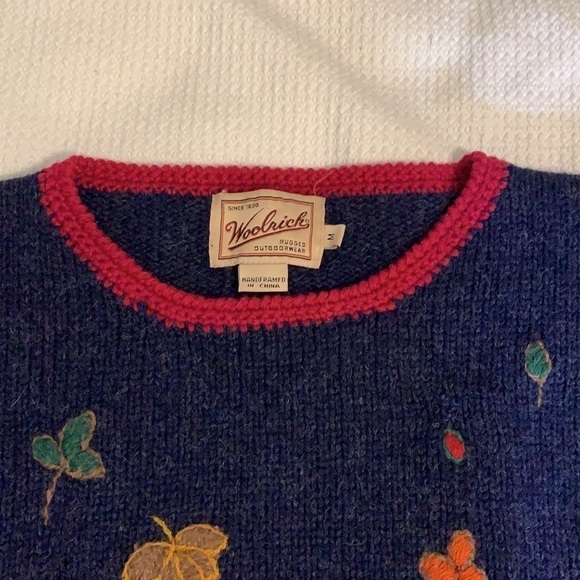 Vintage Woolrich Teddy Bear Wool Sweater, M - Picture 4 of 9